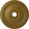 Ekena Millwork Diane Ceiling Medallion (Fits Canopies up to 6 1/4"), Hand-Painted Gold, 24"OD x 3 5/8"ID x 1 1/4"P CM24DIGLS - alternate 1